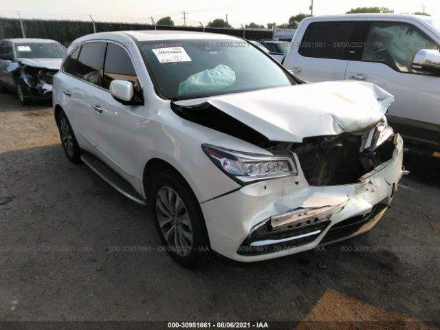 ACURA MDX 2016 5fryd3h47gb020191