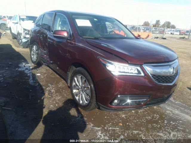 ACURA MDX 2014 5fryd3h48eb008337