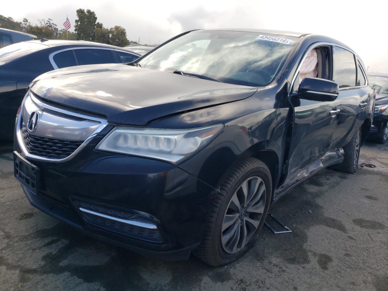 ACURA MDX 2014 5fryd3h48eb013442