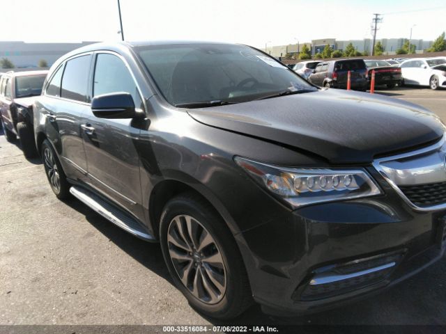 ACURA MDX 2014 5fryd3h48eb014462