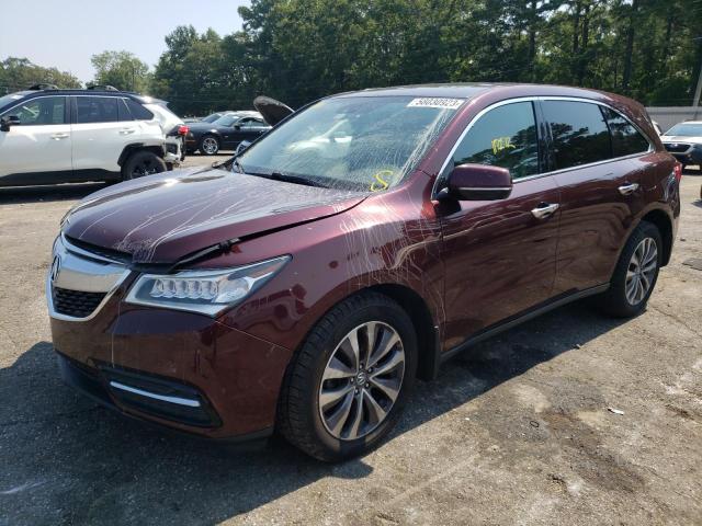 ACURA MDX TECHNO 2014 5fryd3h48eb015336