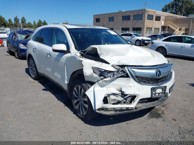 ACURA MDX 2015 5fryd3h48fb008498