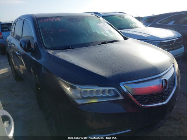 ACURA MDX 2016 5fryd3h48gb004310