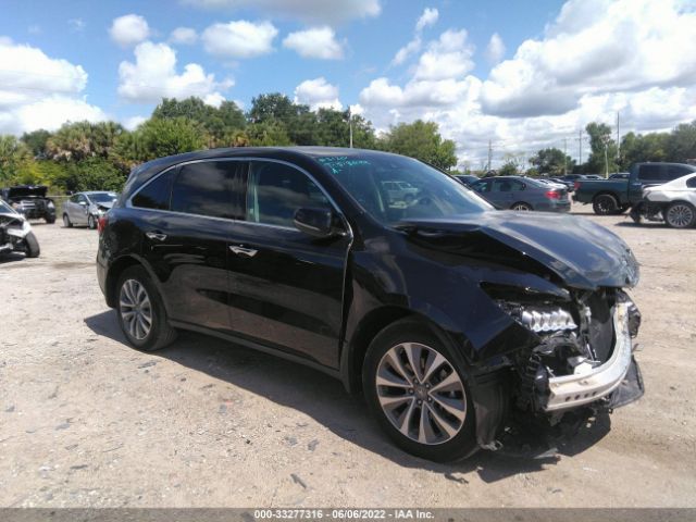 ACURA MDX 2016 5fryd3h48gb011869