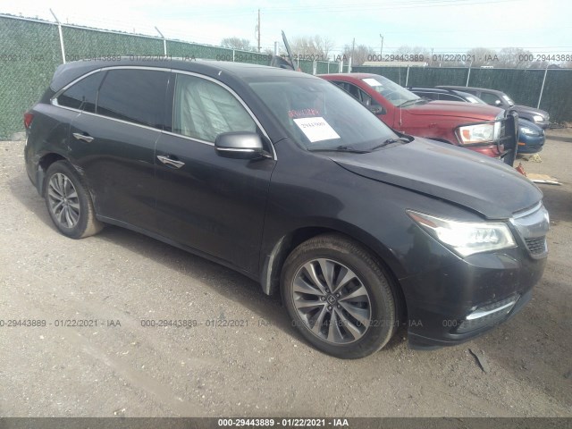 ACURA MDX 2016 5fryd3h48gb015209