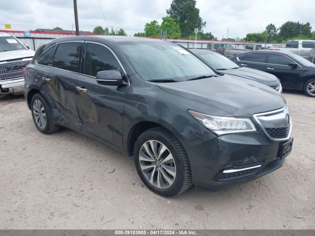 ACURA MDX 2016 5fryd3h48gb015856