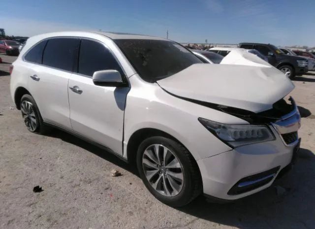 ACURA MDX 2016 5fryd3h48gb017347