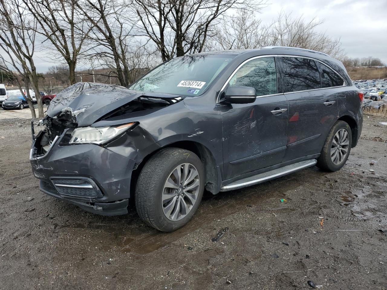 ACURA MDX 2014 5fryd3h49eb018844