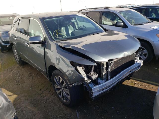 ACURA MDX TECHNO 2015 5fryd3h49fb004458