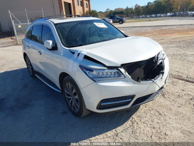 ACURA MDX 2015 5fryd3h49fb005688