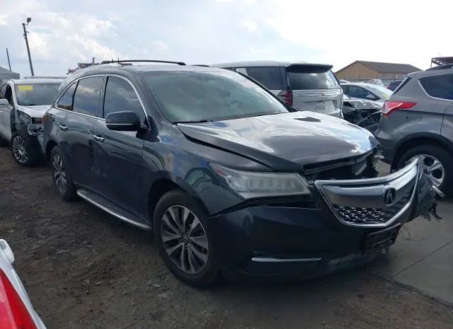 ACURA MDX 2015 5fryd3h49fb009529