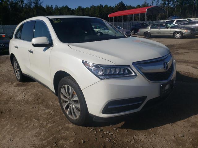 ACURA MDX TECHNO 2016 5fryd3h49gb002811