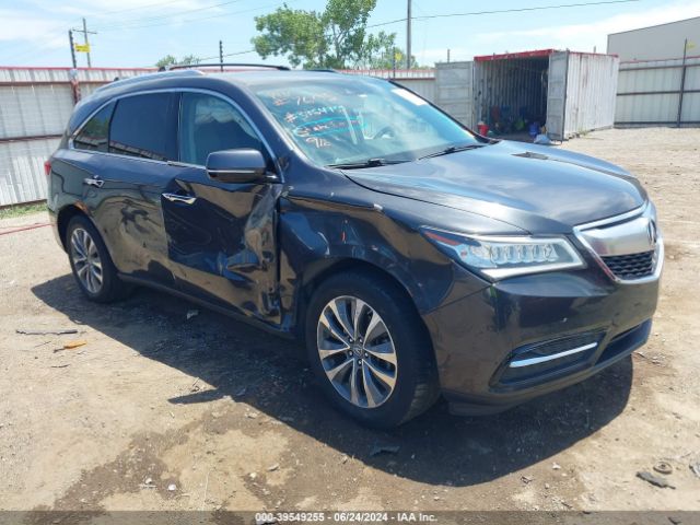 ACURA MDX 2016 5fryd3h49gb007605