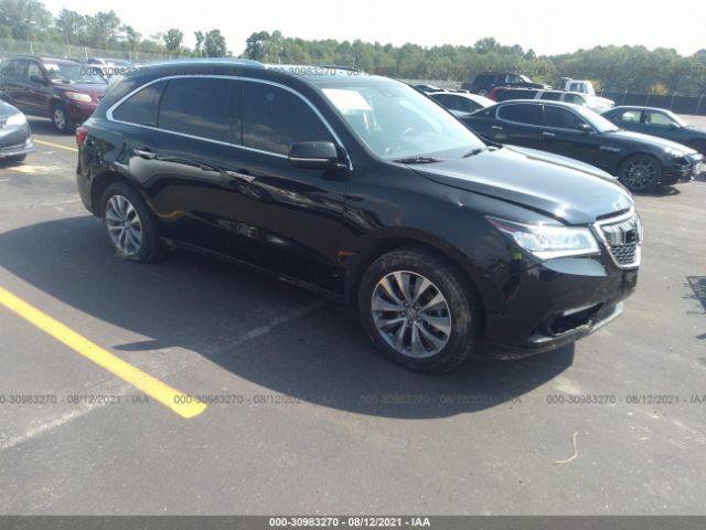 ACURA MDX 2014 5fryd3h4xeb007691