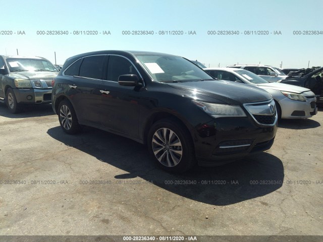 ACURA MDX 2015 5fryd3h4xfb002752