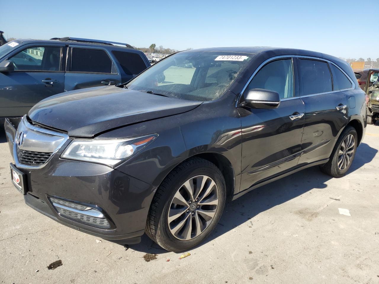 ACURA MDX 2015 5fryd3h4xfb010009