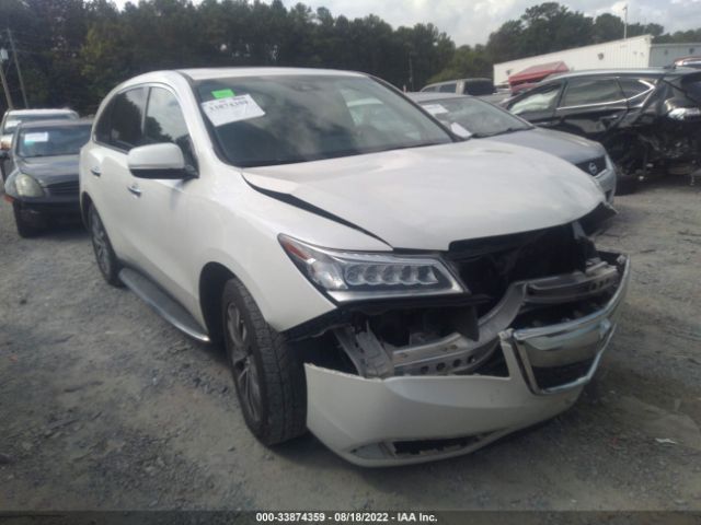 ACURA MDX 2016 5fryd3h4xgb007757