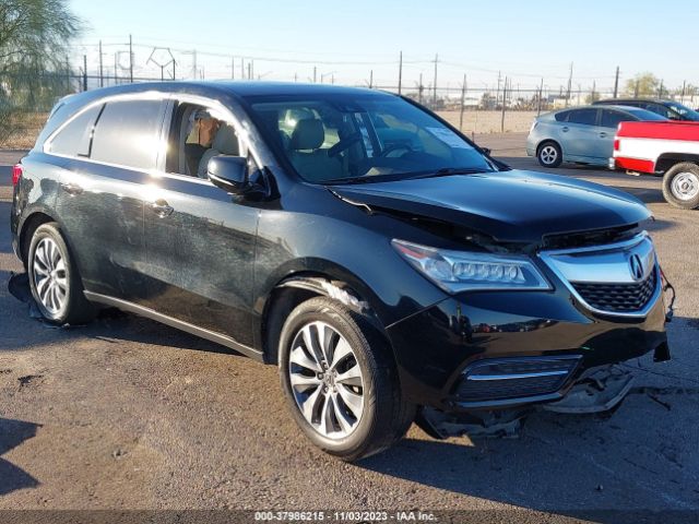 ACURA MDX 2016 5fryd3h4xgb018533