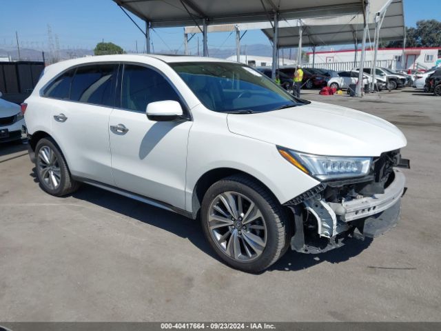 ACURA MDX 2017 5fryd3h50hb007583