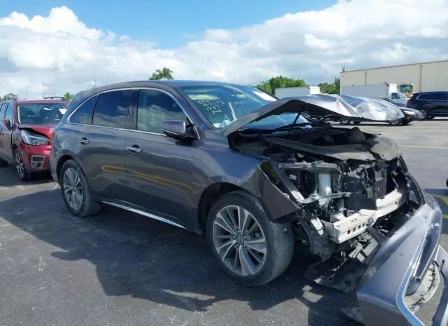 ACURA MDX 2017 5fryd3h51hb011237