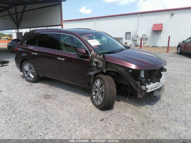 ACURA MDX 2017 5fryd3h53hb002376