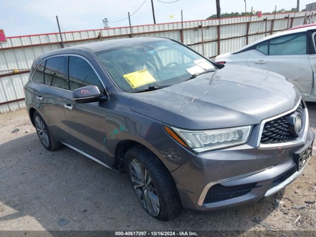 ACURA MDX 2017 5fryd3h54hb007201