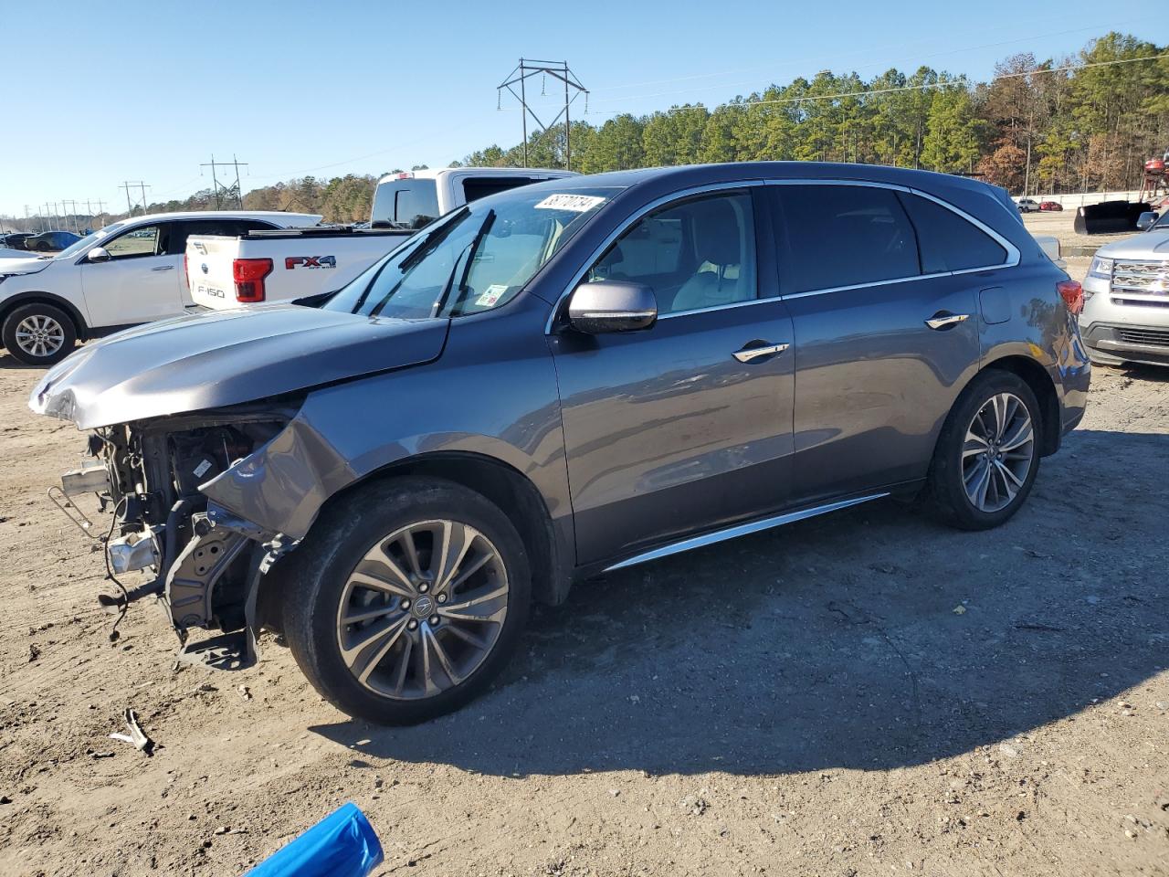 ACURA MDX 2017 5fryd3h55hb006235