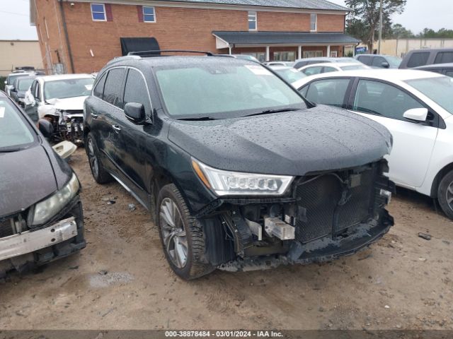 ACURA MDX 2017 5fryd3h56hb009452