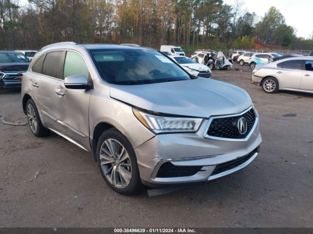 ACURA MDX 2017 5fryd3h58hb005354