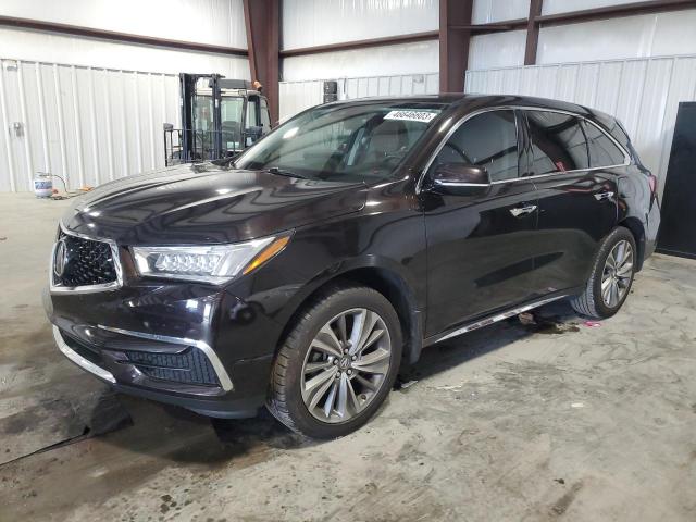 ACURA MDX TECHNO 2017 5fryd3h59hb013494