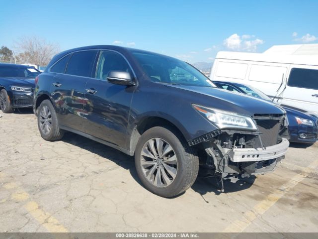 ACURA MDX 2015 5fryd3h63fb004795