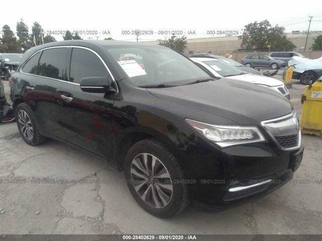 ACURA MDX 2015 5fryd3h65fb010145