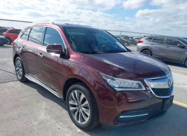 ACURA MDX 2016 5fryd3h65gb009319