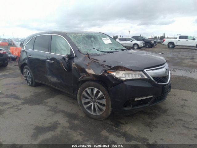 ACURA MDX 2016 5fryd3h66gb013153