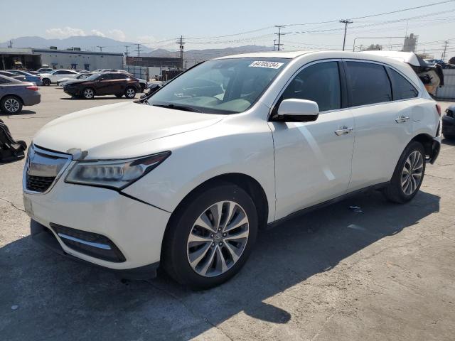 ACURA MDX TECHNO 2016 5fryd3h68gb006592