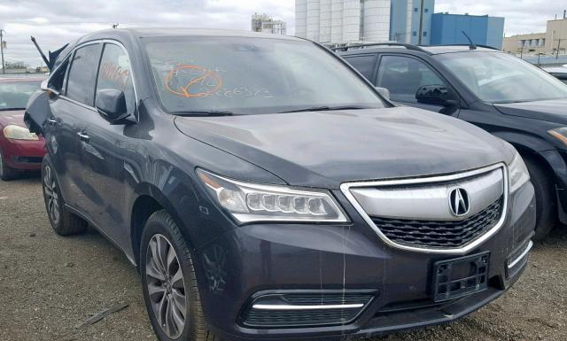 ACURA MDX 2015 5fryd3h69fb008608