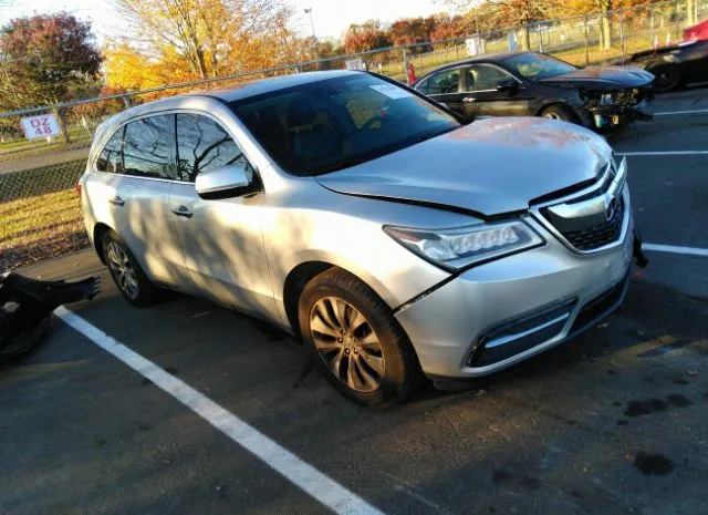 ACURA MDX 2014 5fryd3h6xeb004954