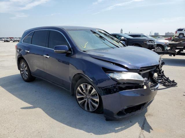 ACURA MDX TECHNO 2016 5fryd3h6xgb006237