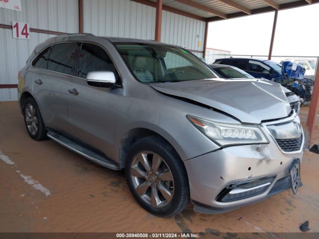 ACURA MDX 2015 5fryd3h87fb003392