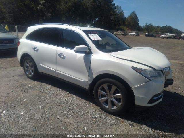 ACURA MDX 2015 5fryd3h89fb003510