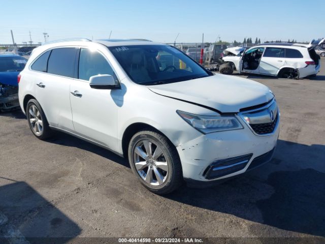 ACURA MDX 2016 5fryd3h93gb019017