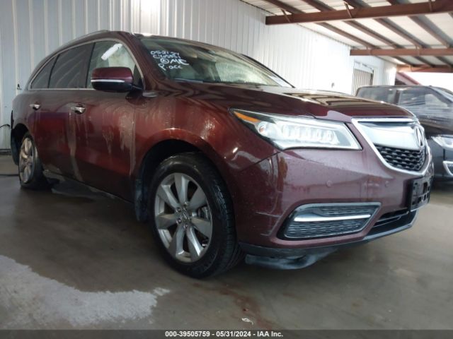 ACURA MDX 2016 5fryd3h94gb004686