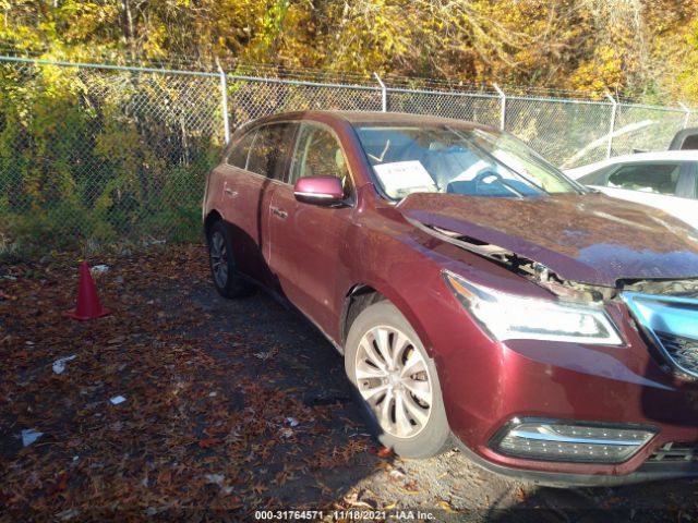 ACURA MDX 2015 5fryd4h20fb003350