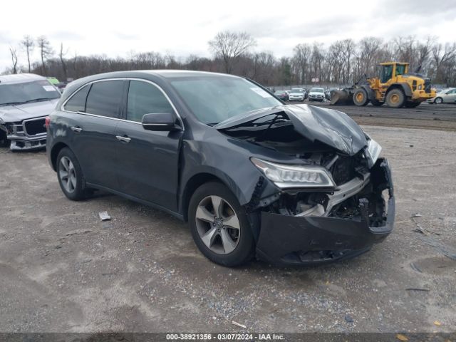 ACURA MDX 2015 5fryd4h20fb021119