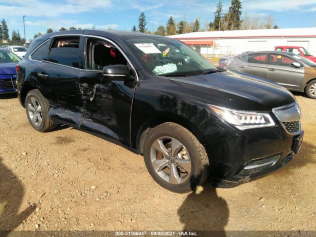 ACURA MDX 2016 5fryd4h20gb029433