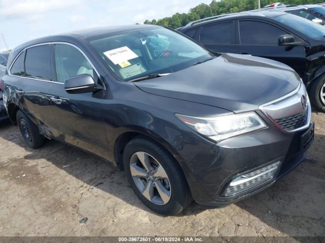 ACURA MDX 2016 5fryd4h20gb037063