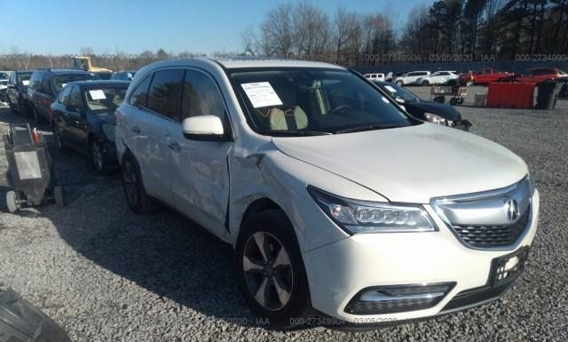 ACURA MDX 2016 5fryd4h20gb052565