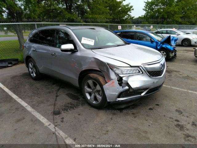 ACURA MDX 2014 5fryd4h21eb005123