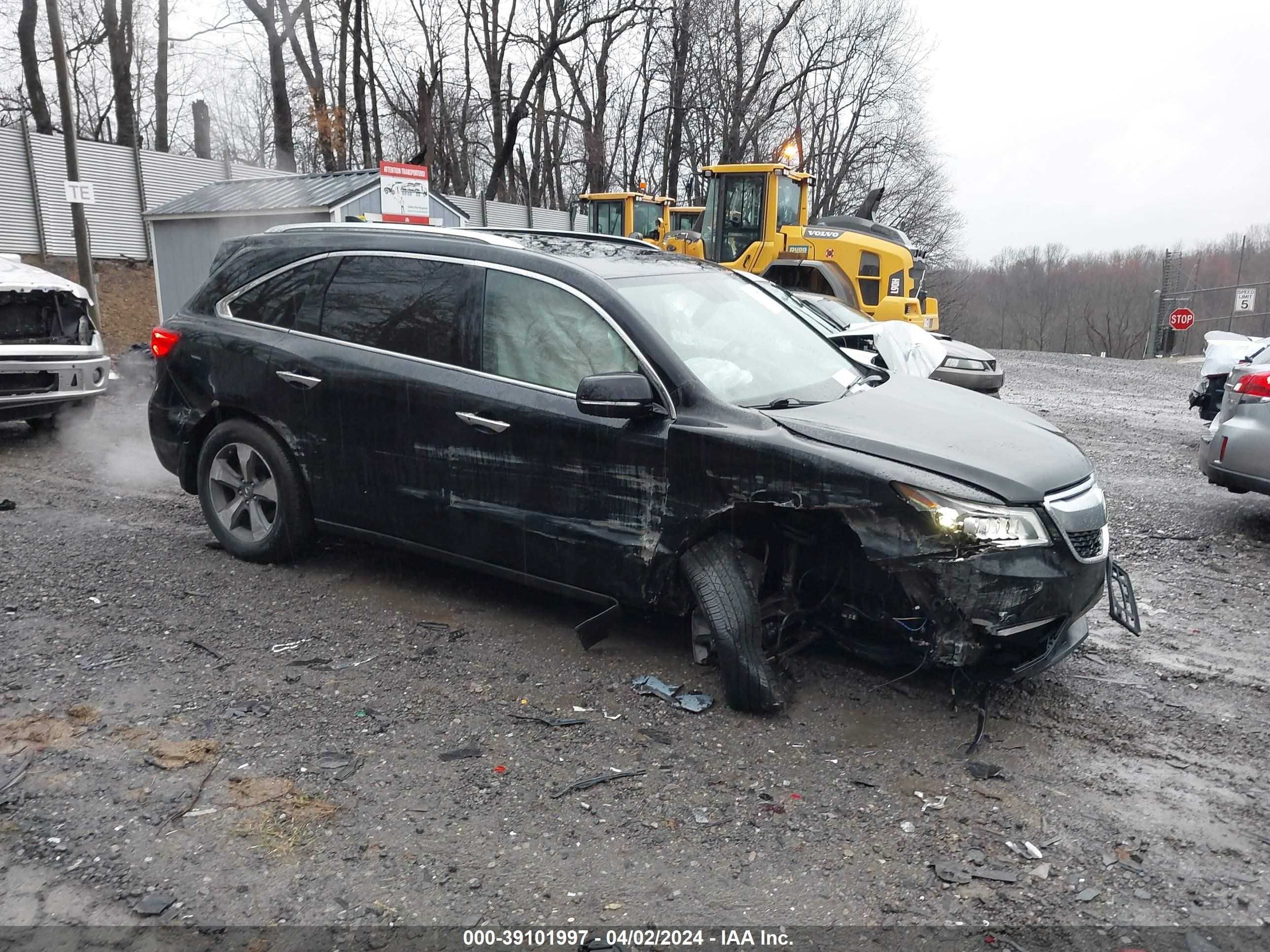 ACURA MDX 2014 5fryd4h21eb012069