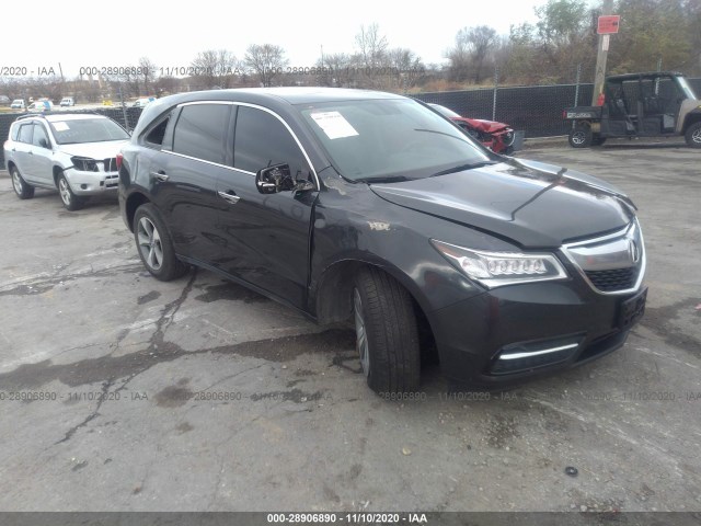 ACURA MDX 2016 5fryd4h21gb021230